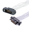 25+25 Pos. Male-Female DIL 22 AWG Cable Assembly, 300mm, Jackscrews - M80-MC15005M1-0300F1 - Harwin Plc