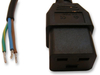 Power Cord, Black, 2M, 250V, 16A; Connector Type A Multicomp Pro - 15R2420 - Newark, An Avnet Company