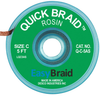 Desoldering Braid, 5Ft, 25/pack; Braid Material Easybraid - 52AC2225 - Newark, An Avnet Company