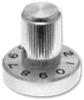 Straight Knurled Skirt Knob, 6.38Mm; Shaft Type Alcoswitch Te Connectivity - 57F2326 - Newark, An Avnet Company