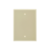 1-Gang Blank Wall Plates, Thermoplastic Standard Size Glossy Finish - 3041 - Suzhou Ele Mfg Co., Ltd.