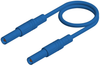 Test Lead, 4Mm Banana Plug, Blue, 2M; Test Connector Type A Hirschmann Test And Measurement - 71AC1025 - Newark, An Avnet Company