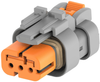 Automotive Housing, Plug, 3Pos, Key D; Product Range Te Connectivity - 22AJ2042 - Newark, An Avnet Company