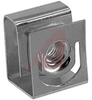 Clip Nut; 10-32; clip; Zinc Plated; Round Hole Punched Rails -- 70165083