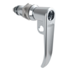 Quarter-Turn Cam Latch, Key Locking , L-Handle, Pad Locking, Sealed, Zinc Alloy, Chrome Plated, Bright - E5-7A-732-UU3 - Southco