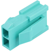Conn Housing, Plug, 2Pos, 2Row, Grn; Product Range Molex - 21AJ9757 - Newark, An Avnet Company