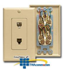 Leviton Duplex Phone Jack - 6P4C (Wall Mount) - 40944 - TelephoneStuff.com