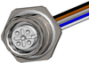 Sensor Cord, 5P M12 Rcpt-Free End, 6; Connector Type A Norcomp - 17AH5196 - Newark, An Avnet Company