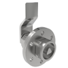 VISE ACTION® Compression Latch, Large Size, 7 mm Triangle, Zinc Alloy, Chrome Plated, Bright, 25 mm  Grip - E3-143-031 - Southco