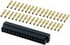 Wire To Board, Receptacle, 34 Position, 2Row, 2Mm; Product Range Harwin - 94T9176 - Newark, An Avnet Company