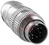 Connector, IP68 Watertight Locking; 12;0.25; 3 A; 60 VAC; 10^12 Ohms; 3 pF - 70151649 - Allied Electronics, Inc.