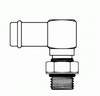 Beaded Hose to O-Ring Elbow 90° -- 4601-04-04 - Image