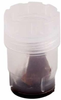 1.00ml 2D Data-Matrix coded Screw Cap tubes with External Thread Flat bottom in Micronic 48-1 Rack with low cover (Barcoded A1-F1 side) - MP52802 - diaago