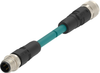 Sensor Cord, 4P M12 Plug-Rcpt, 7M; Connector Type A Te Connectivity - 57AJ8941 - Newark, An Avnet Company