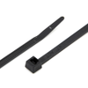 ACT AL-07-50-0-C Standard Cable Tie, Zip Tie, 50 lb, 7 inch, UV Black, Bag of 100 - 21044C - Waytek, Inc.
