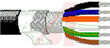 MIC CABLE 20AWG STRANDED(26X34) 8 CONDUCTOR,COTTON WRAP,RAYON BRAID,RUBBER INSLT - 70002629 - Allied Electronics, Inc.