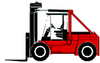 24-inch (610mm) Pneumatic Tire Load Center, Taylor Machine Works -- THC Series - Image