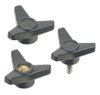 Plastic Three-prong Knob -- TAK-N - Image