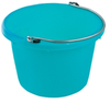 8 qt teal blue bucket n400-8 - 13626 - U.S. Plastic Corporation