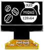 Oled Display, Cot, 128 X 64 Pixel, 3V Rohs Compliant Midas - 69AH0998 - Newark, An Avnet Company