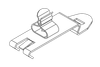 EMC Shield Clamps for TS35 Rails, Pluggable- with or without Integrated Strain Relief - 36243 - icotek Corp