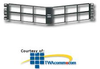 Panduit® Angled Mini-Com Ultimate ID Modular Patch.. - CPPA48BLY - TelephoneStuff.com