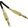 1.5ft Pro-Audio 1/4in TRS Male to 1/4in TRS Male Cable -- 2215-40071-001 - Image