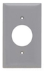 Standard Wall Plate - SP7-GRY - Hubbell Wiring Device-Kellems
