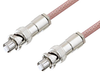SHV Plug to SHV Plug Cable 24 Inch Length Using RG142 Coax - PE3W03503-24 - Pasternack