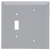 Standard Wall Plate - TPJ113-GRY - Legrand - Pass & Seymour