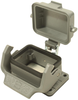 Bulkhead Housing, Size 6B, Metal; Heavy Duty Connector Type Harting - 91F9640 - Newark, An Avnet Company