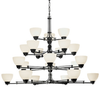 Large Chandeliers-Glass Shade - 660831 - Light Center (The)