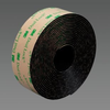 3M Dual Lock SJ4575 Black Hook & Loop Tape - Mushroom Hook - 1 in Width x 50 yd Length - 25724 - 051115-25724 - R. S. Hughes Company, Inc.