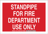 Fire Safety Sign - 127315 - Brady Corporation