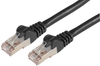 Patch Cord, Rj45 Plug, Cat6A, 1M, Black; Lan Category Pro Signal - 85Y0121 - Newark, An Avnet Company