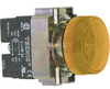 Pilot Light, LED Amber, Metal, 22mm, 110VAC - 70156717 - Allied Electronics, Inc.