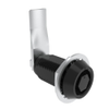 VISE ACTION® Compression Latch, Large Size, Bellcore 216, Aluminum Alloy, Hard Anodized, Black, 38 mm  Grip - E3-1015-0959 - Southco