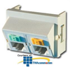 Legrand - Ortronics Series II Two-Port TracJack&trade;.. - OR-40300656 - TelephoneStuff.com