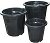 7 qt Black Plastic Planter, pack of 45 - HG7QBK - Hydrofarm, Inc.