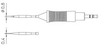 Weller Chisel Tip 0054460999 - Chisel Tip - 1.654 in Tip Length - 0.031 in Tip Width - 0.016 in Thick - 037103-22238 - R. S. Hughes Company, Inc.