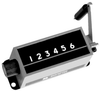 Stroke Counter, 6 Digit, 7.6Mm, V Mount; No. Of Digits / Alpha Trumeter - 91B0148 - Newark, An Avnet Company