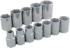 12 Pieces 6 Point Standard SAE Socket Set - 35012 - Gray Tools Canada Inc.