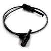 XJ Macro-Hook to 9305 Stacking Shrouded R/A Banana Plug, 18 AWG PVC Test Lead - 635XJ - E-Z-HOOK, a division of Tektest, Inc.
