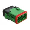 Rectangular Connector Housings - AT06-12SC-SRGN-ND - DigiKey
