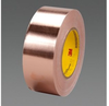 3M 3313 Copper Tape - 1 in Width x 18 yd Length - 3 mil Total Thickness - 64096 -- 051115-64096 - Image