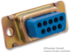 D Sub Shell, Plug, 9 Position, Steel; No. Of Positions Amp Te Connectivity - 44F8711 - Newark, An Avnet Company