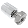 Captive Screw, 4-40 Thread, Flare-in, TORX®/Slot Combination, Smooth Bright Knob - 52-18-11-4 - Southco
