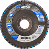 Norton Metal ZA Coarse Center Mount Fiberglass Conical Flap Disc -- 66254419987 - Image