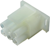 Connector, Plug Housing, 6 Position, 6.35Mm; Product Range Amp Te Connectivity - 26AC5725 - Newark, An Avnet Company
