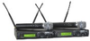 UHF Professional Wireless Dual Handheld System, with 2 ULX2/BETA87C Handheld Transmitters with BETA87C Microphone - ULXP24D/BETA87C - Visual Sound, Inc.